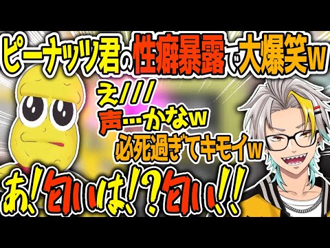 【切り抜き】ピーナッツくんの意外なフェチ告白に大爆笑する歌衣メイカと怒るぽんぽこ【ピーナッツくん/ぽんぽこ/歌衣メイカ】