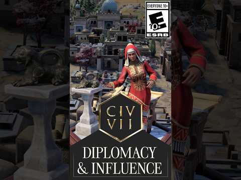 Spy, steal, & influence with DIPLOMACY in #Civ7 🌐