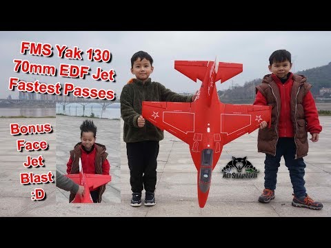 RC Yak 130 70mm EDF Electric RC Jet Fastest Passes - UCsFctXdFnbeoKpLefdEloEQ