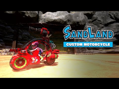 SAND LAND — Custom Motorcycle Gameplay