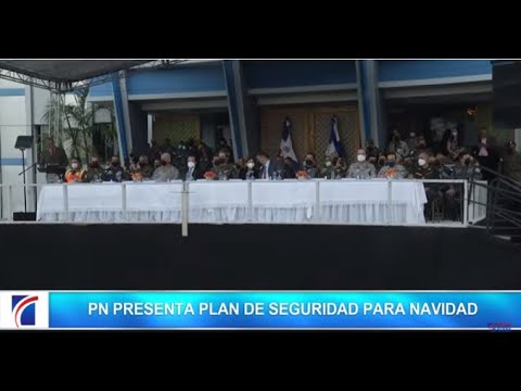 EN VIVO  PN presenta plan de seguridad para Navidad