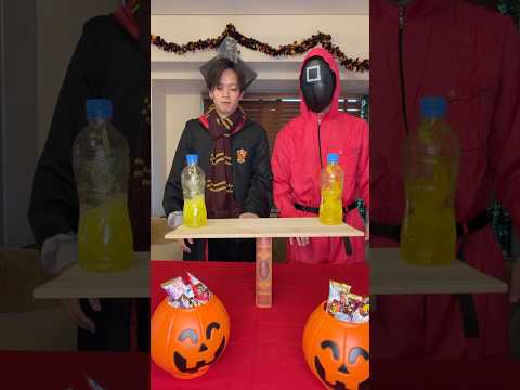 ハロウィンシンクロ🎃 #twins #神業 #ボトルフリップ