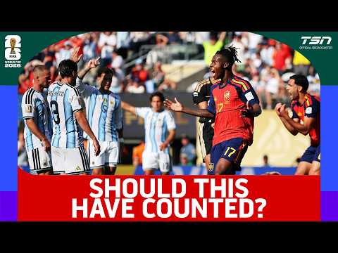 Should this have been a goal for Spain?