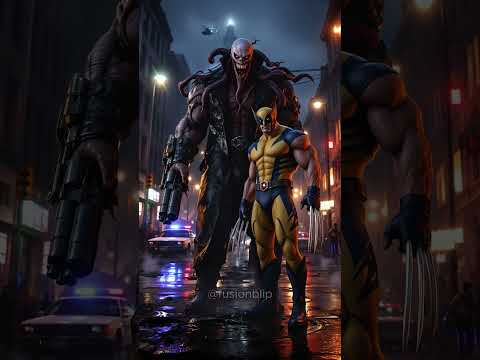 Nemesis Resident Evil Fusions 🌪👀 #aiart #aifusion #aishorts #residentevil #wolverine #epic #viral