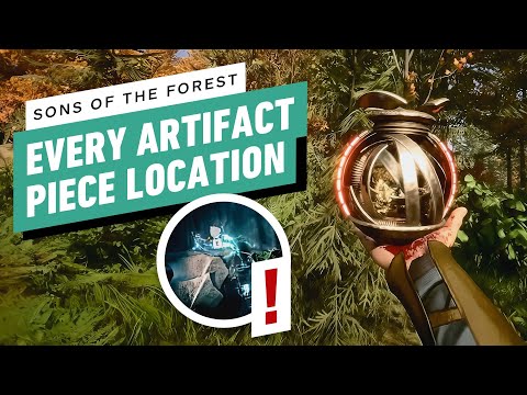 Sons of the Forest: How to Get all 7 Artifact Pieces | All Artifact Piece Locations