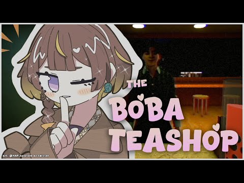 【The Boba Teashop】Hey! Check Out This New VIRAL Boba Tea Shop!【hololive ID | Anya Melfissa】