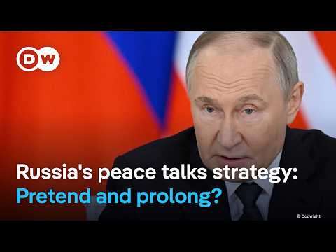 Prolonging talks to buy time is ‘an old Russian trick’, says German MP Knut Abraham  | DW News