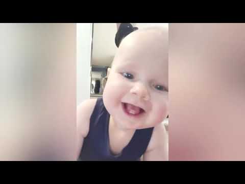 Cutest Baby Crawling For The First Time Funny Baby Video