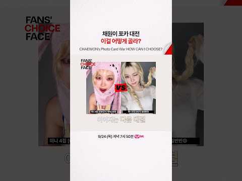 채원이 포카 대전 이걸 어떻게 골라?