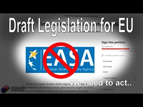 WARNING: EASA Draft for Restrictive Rules for RC Pilots - UCp1vASX-fg959vRc1xowqpw