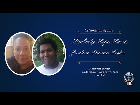 Celebration of Life | Kimberly Hope Harris & Jordan Lonnie Foster