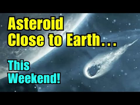 Asteroid Passes Between the Earth and Moon this Weekend!