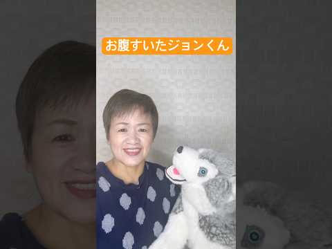 【腹話術】お腹がすいた我が家のジョンくん!!#腹話術師 #腹話術#今日は何の日 #いぬのいる生活 #ドッグフード