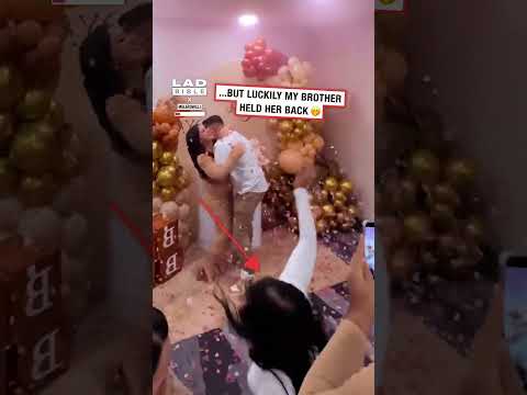 My mother-in-law almost ruined our gender reveal 😐 (🎥: TT/ molerowilli)