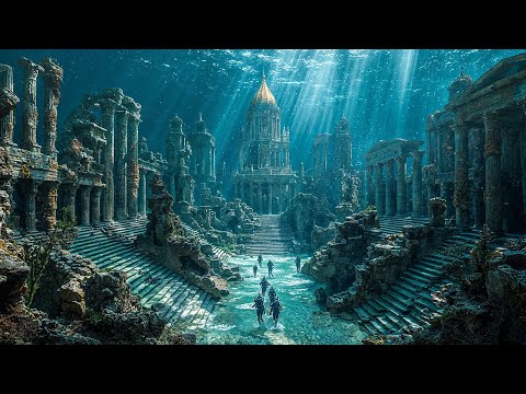 キューバ近海の海底で発見された都市全体