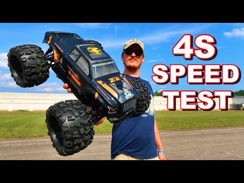 POWERFUL 4S RC Monster Truck Speed Test -  ZD Racing MT8 Pirate 3 - TheRcSaylors - UCYWhRC3xtD_acDIZdr53huA