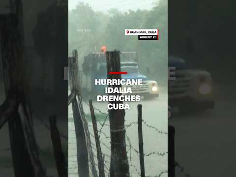 Hurricane Idalia drenches Cuba