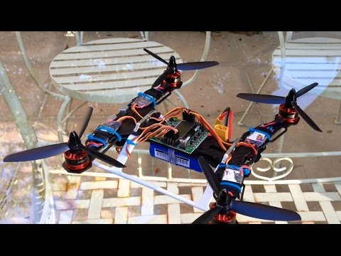 Tarot 250 Mini Quadcopter Build and first flight. DYS 1806 AFRO 12A ESC KK2 - UCIJy-7eGNUaUZkByZF9w0ww