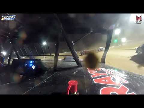 #F1 Mitchell Franklin - B-Mod - 6-25-2024 Springfield Raceway - In Car Camera - dirt track racing video image