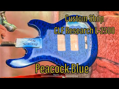 G&L Custom Shop CLF Research L•25000 in the Spray Booth