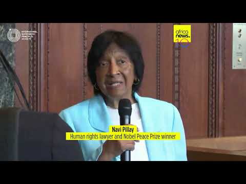 Navi Pillay dedicates Nobel Prize to survivors of international crimes