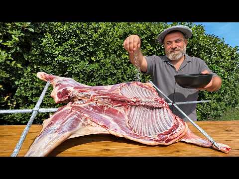 Patagonian Cordero Al Palo! Roasting A Whole Lamb