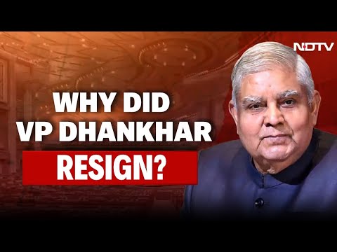 Jagdeep Dhankhar | Why Did Jagdeep Dhankhar Resign? Health Reasons... Or Power Play?