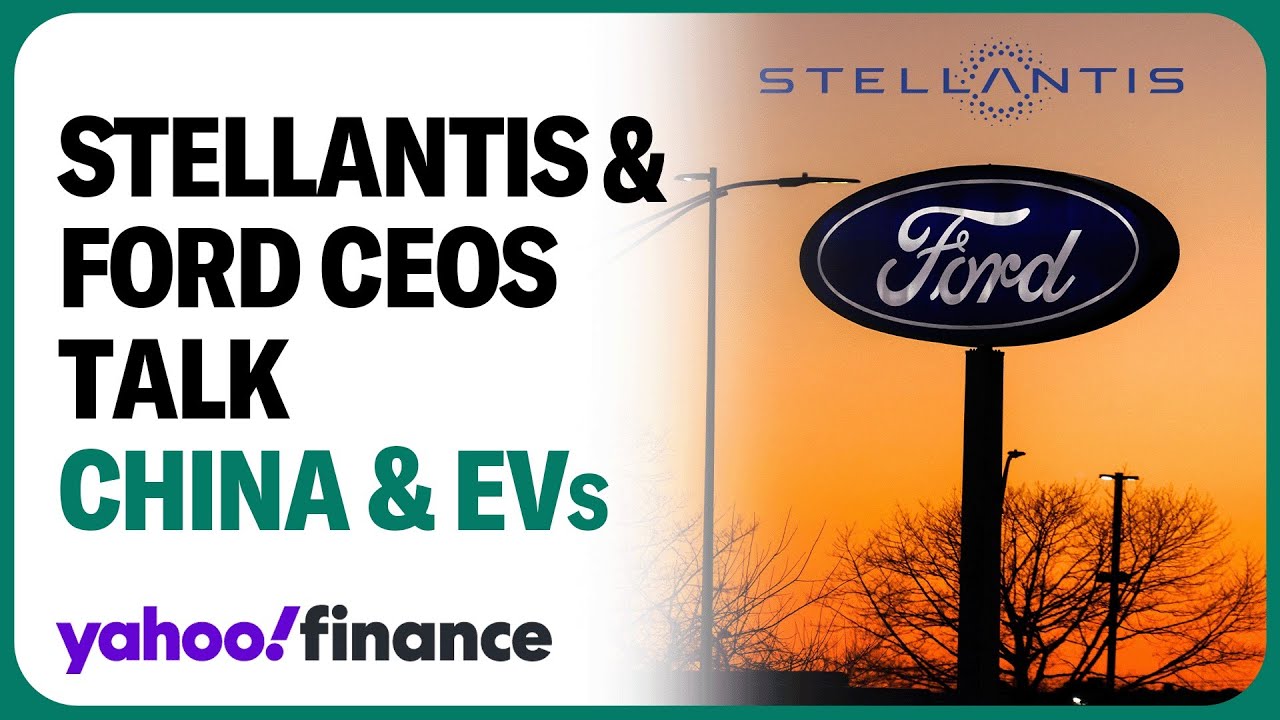 Stellantis and Ford CEOs talk China electric vehicle competition