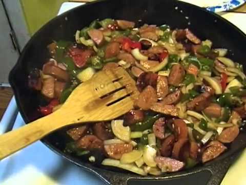 Saucy Smoked Sausage Skillet Recipe!  Noreen's Kitchen - UCt4JkHmgAq1EnQc1Cc5M4xw