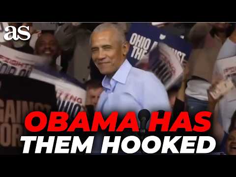 Obama BRINGS THE HOUSE DOWN in Ohio: Deafening Cheers, SHARP JOKES and a POWERFUL MESSAGE for voters