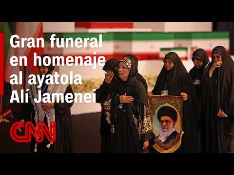 Guerra en Irán: realizan un gran funeral en honor al ayatola Alí Jamenei