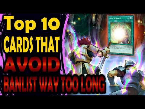 Top 10 Cards That Escaped the Banlist WAY Too Long
