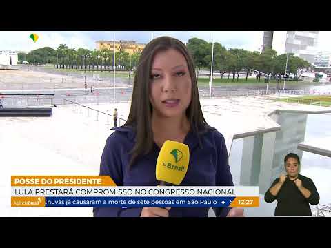 Posse: Lula prestará compromisso no Congresso Nacional