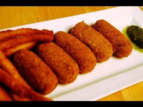 Bread and Paneer Croquettes - UCmoX4QULJ9MB00xW4coMiOw