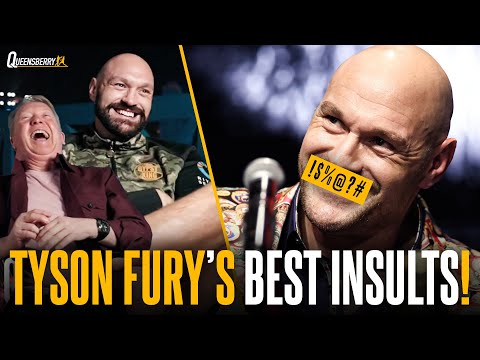 Tyson fury ranks his best insults with frank warren out of 10 | dosser, sausage and many more 🌭😂