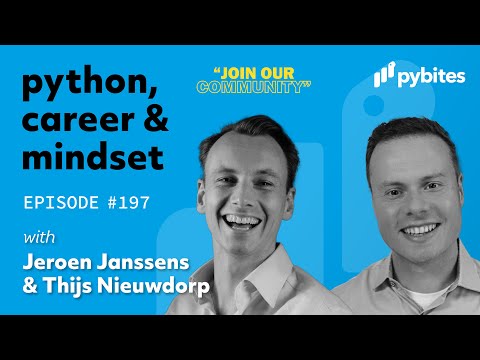Pybites Podcast 197: Polars with Jeroen Janssens and Thijs Nieuwdorp