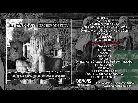 Disthroat, Necropolítica – La Doble Moral de la Estupidez Humana (Álbum completo)