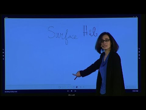 Up close with Microsoft's 84-inch 4K Surface Hub - UCOmcA3f_RrH6b9NmcNa4tdg