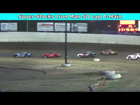 Grays Harbor Raceway, July 8, 2023, Super Stocks Iron Man 50 Lap A-Main - dirt track racing video image