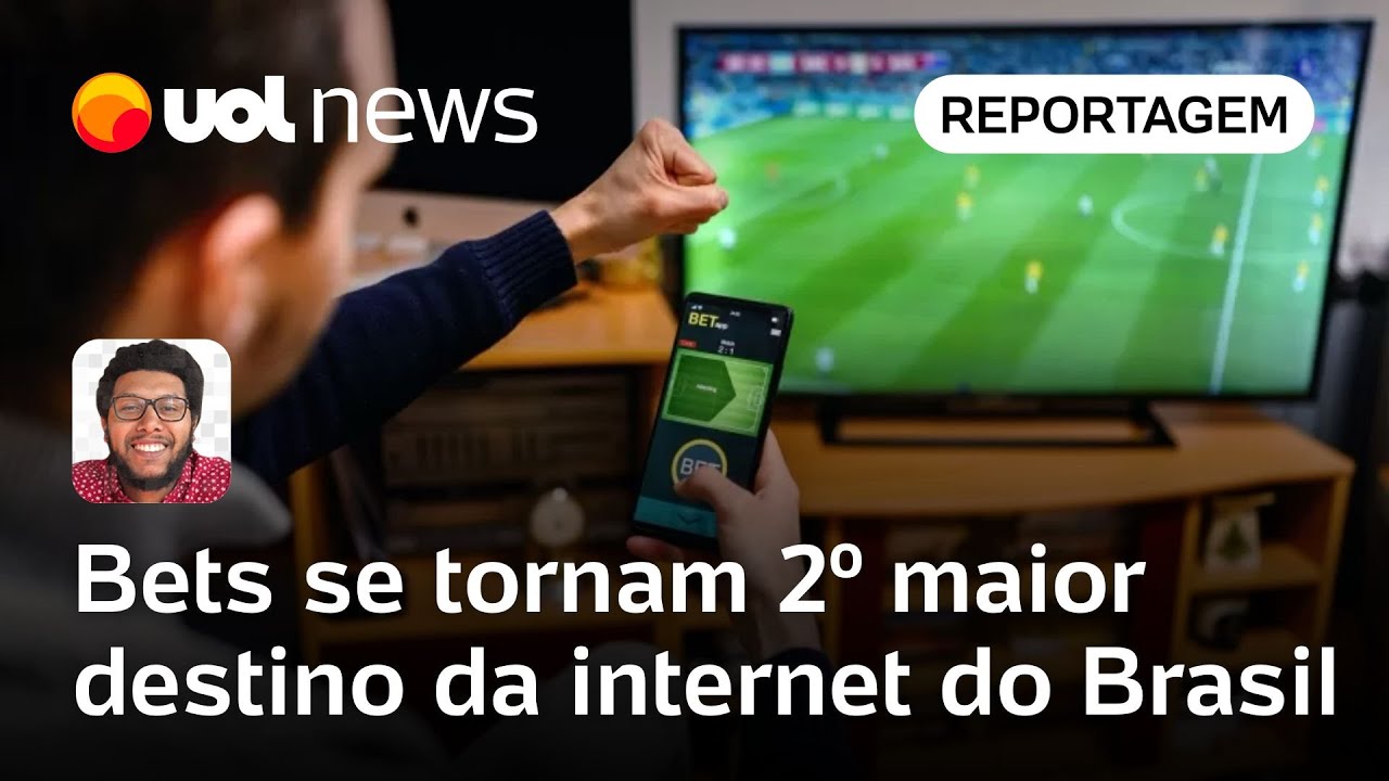 Bets passam YouTube e WhatsApp e são 2º maior destino da internet do Brasil atrás apenas do Google