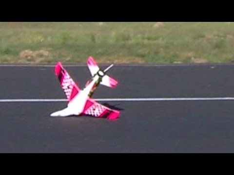 HobbyKing Stinger Mark 2 jet crashes twice - UC7BicwcRMDu3Ed1CJ7BZsxA