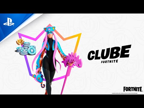 Fortnite ? Pacote do Clube em Abril | PS5, PS4