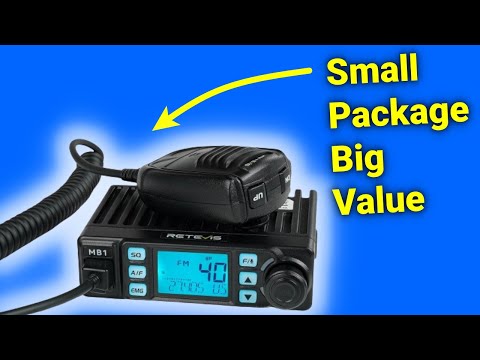 This Small CB Radio Is Packed With Features - Retevis MB1