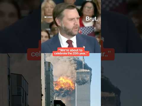 JD Vance stumbles while talking about 9/11 anniversary