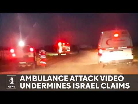 New Gaza medic attack video contradicts Israel military claims