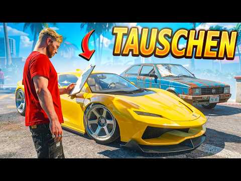 Keiner glaubt, dass ich das SCHROTTAUTO hochtausche... bis ich im SUPERCAR vorfahre! 😱 | GTA RLO RP