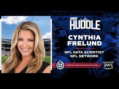 NFL Network's Cynthia Frelund Talks Importance of Analytics in the Draft | New York Giants video clip