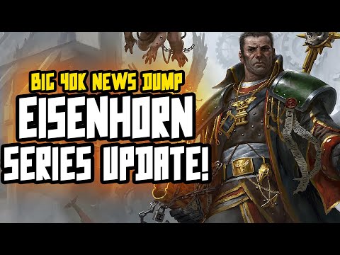 BIG NEWS UPDATE! Eisenhorn TV Series + other live action planned!