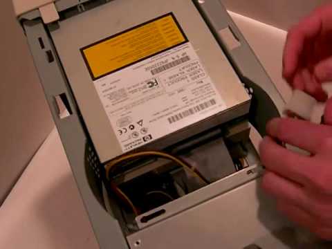 Removing CD Rom drive