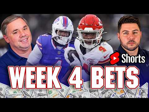 NFL Week 4 Picks &amp; Sunday Betting Preview SHORTS LIVE | THE PLAYBOOK 📱